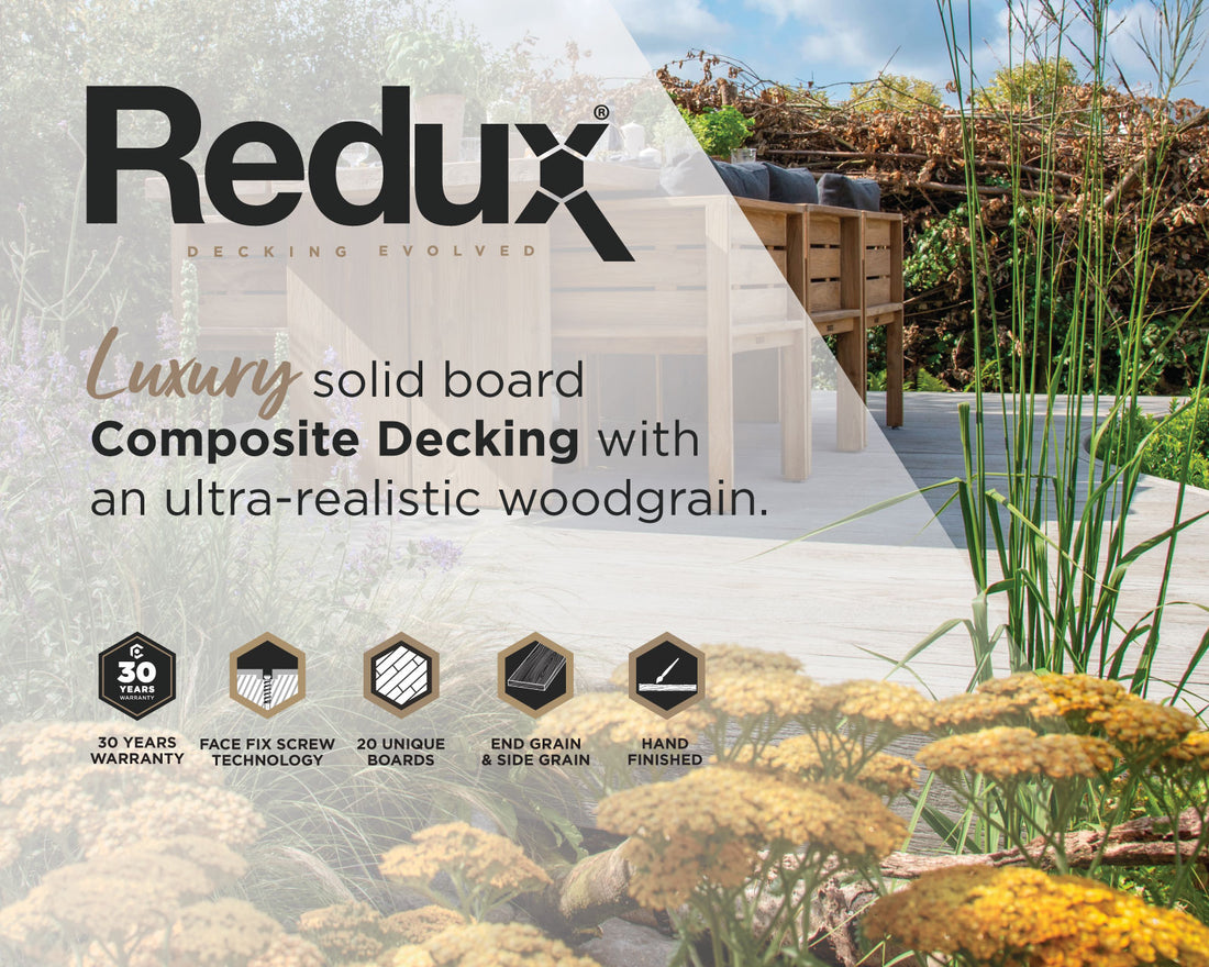 Redux Luxury Composite Decking Web Banner - Mobile Sized