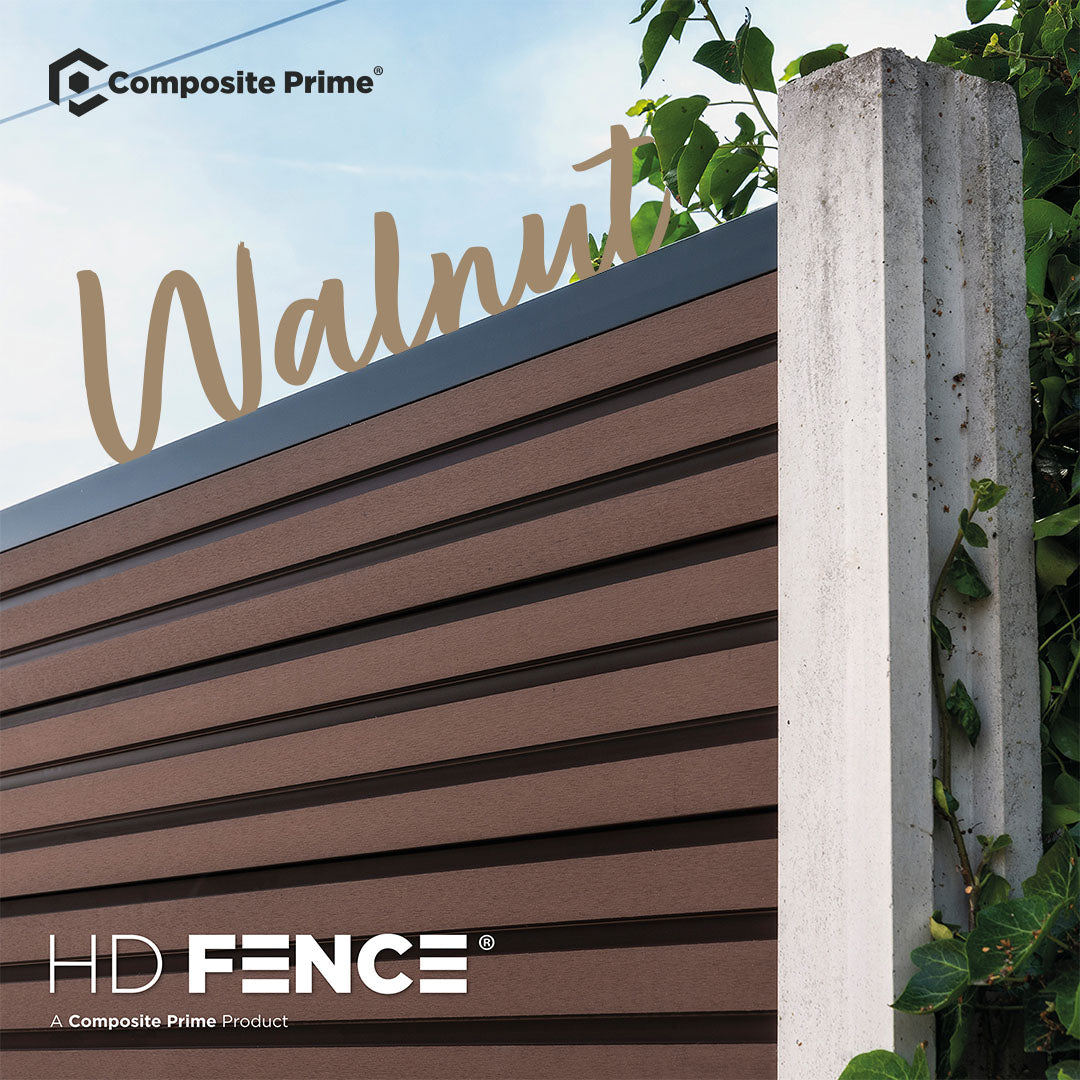 HD Composite Fence Panel Kit | Modular Slatted Privacy Panels