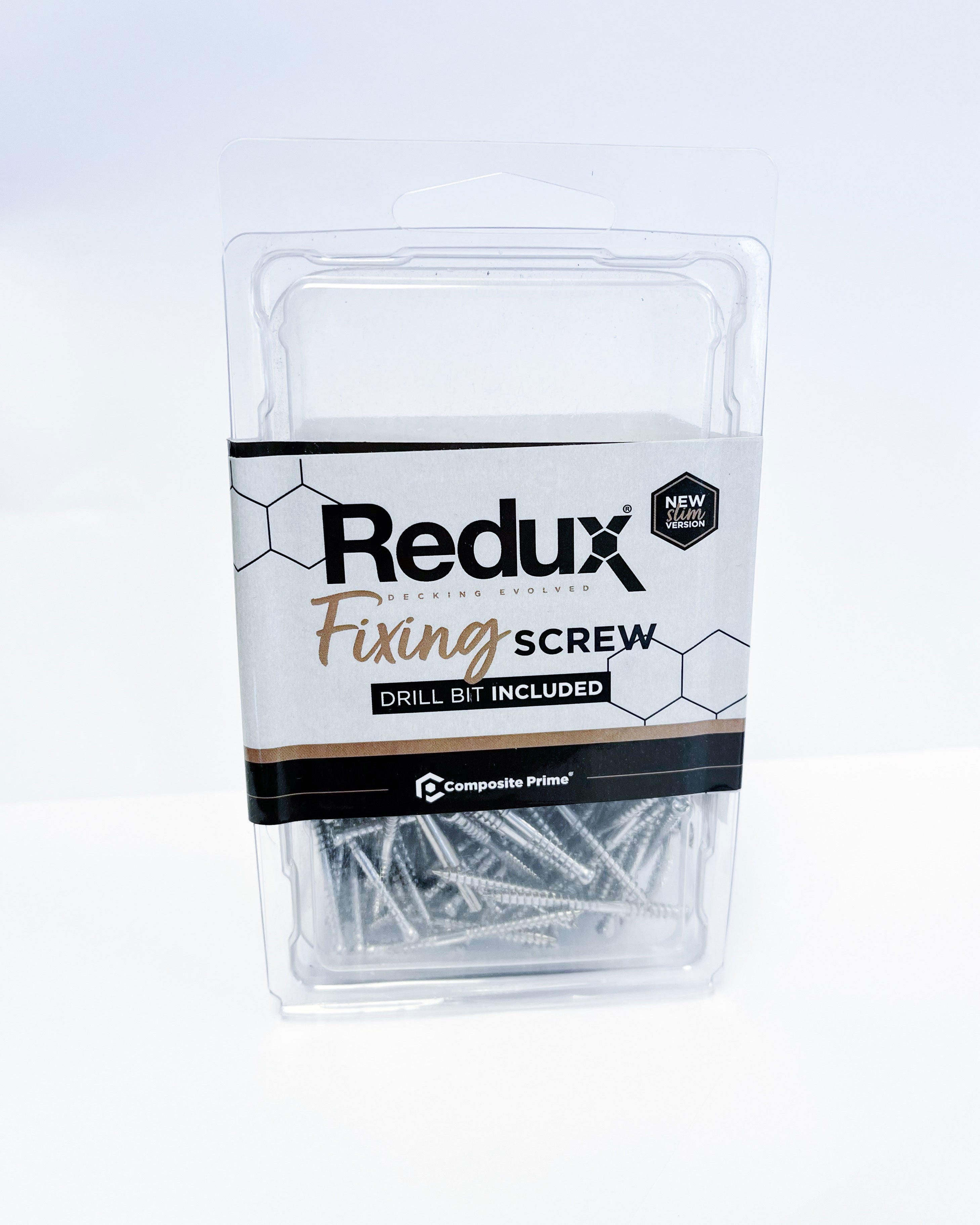 Redux Face Fix Screws | Slim Profile Fixing for Composite Decking
